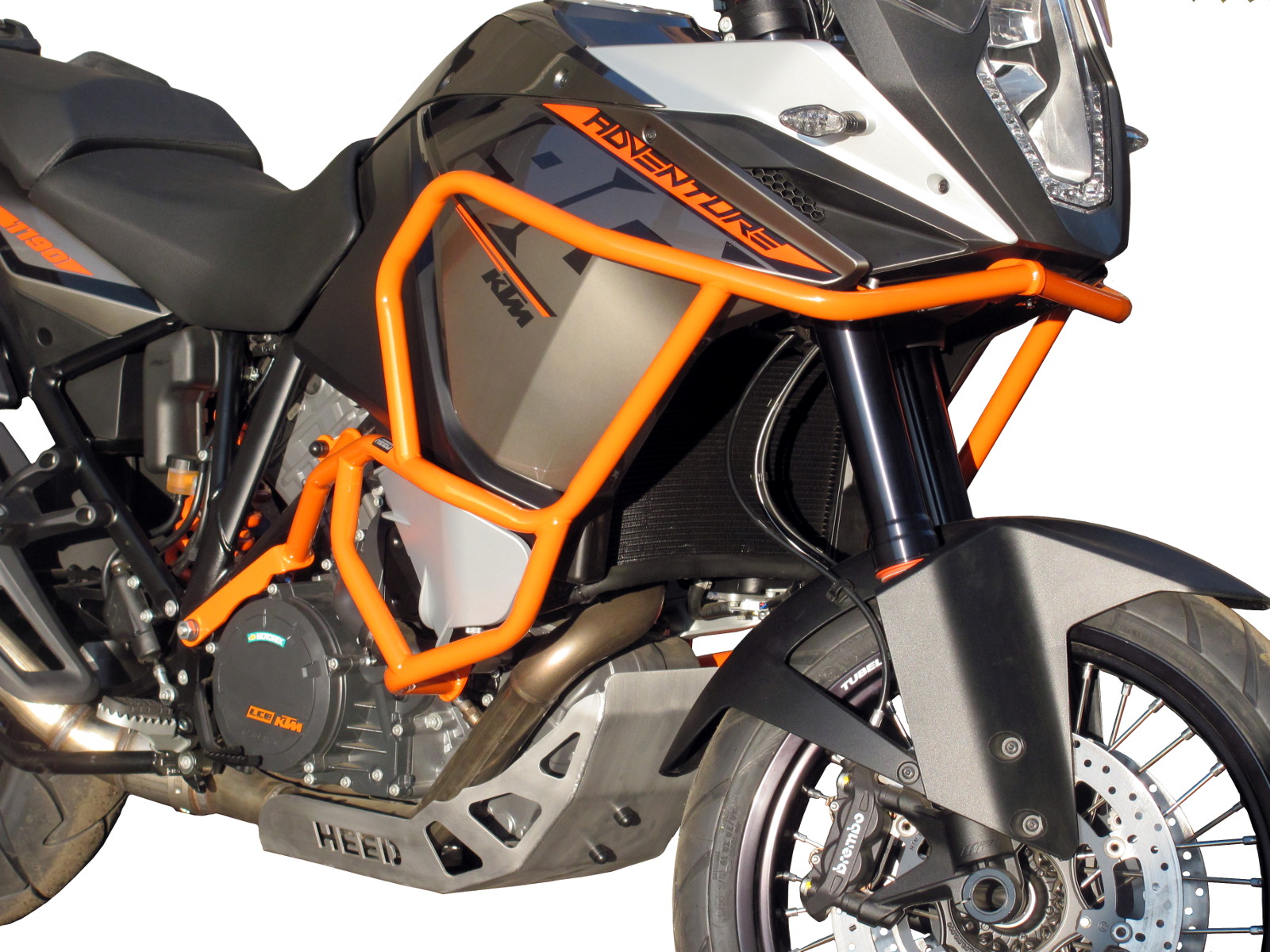 Padacie rámy HEED KTM 1190/1050 ADVENTURE ORANGE