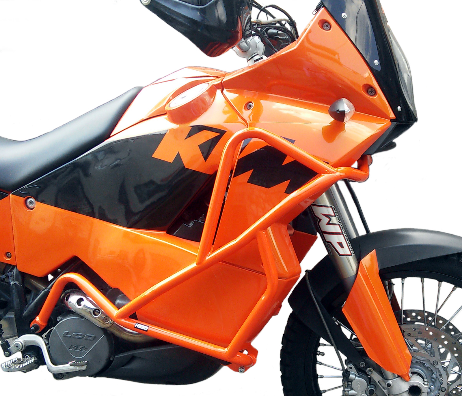 Padacie rámy HEED KTM 950 ADVENTURE (02-6) ORANŽOVÁ