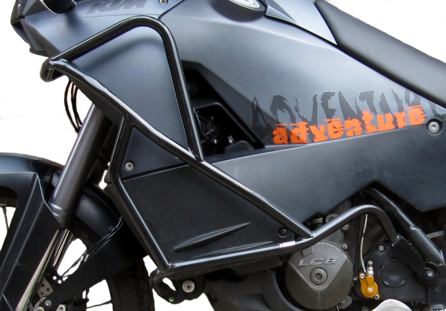 Padací rám HEED KTM 990 ADVENTURE (06-12) ČIERNY