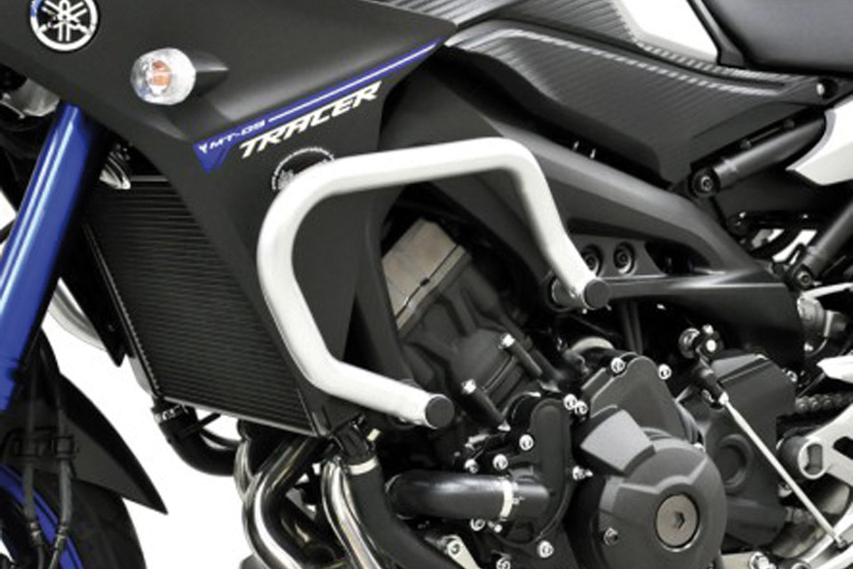 Padacie rámy Yamaha MT-09 Tracer - strieborné