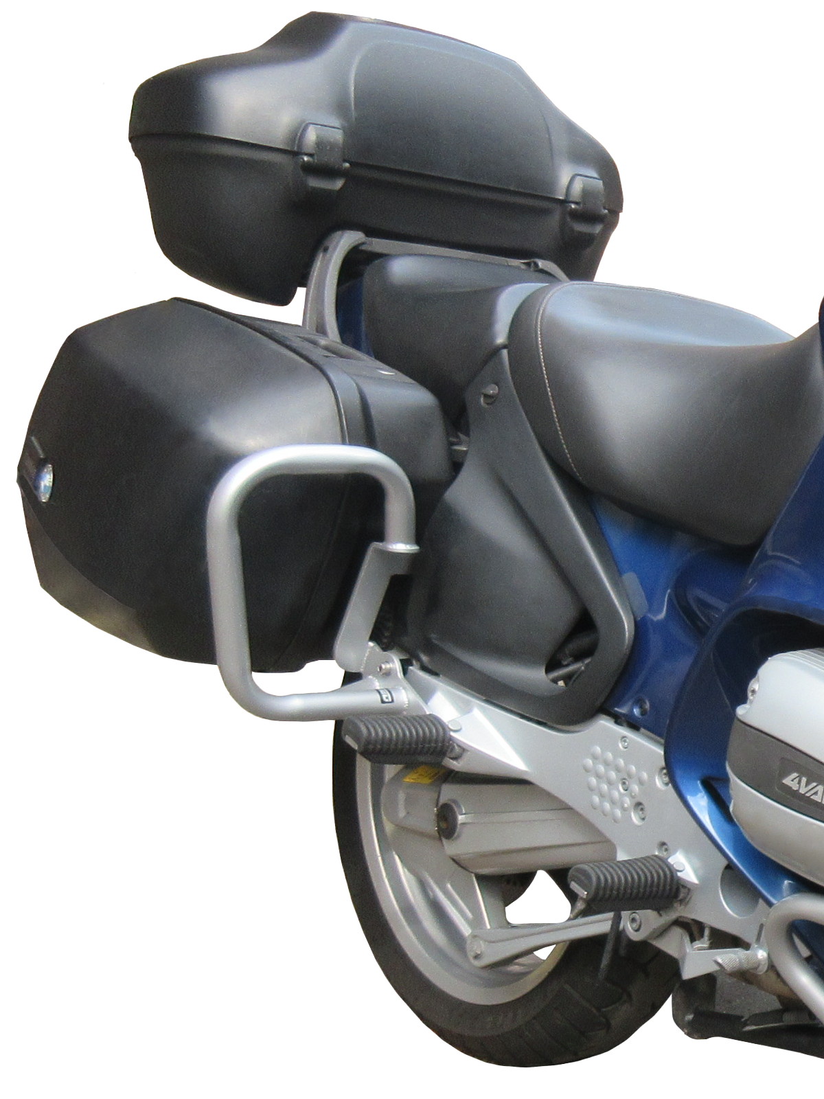 Zadné nárazníky HEED BMW R 1150 RT (00-04) strieborné