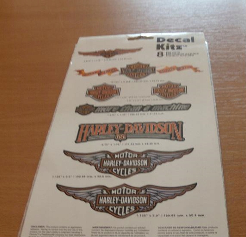 HARLEY - DAVIDSON Veľká sada samolepiek