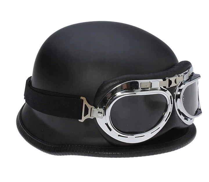Prilba nemecká prilba RETRO okuliare sekáčik ZDARMA XL