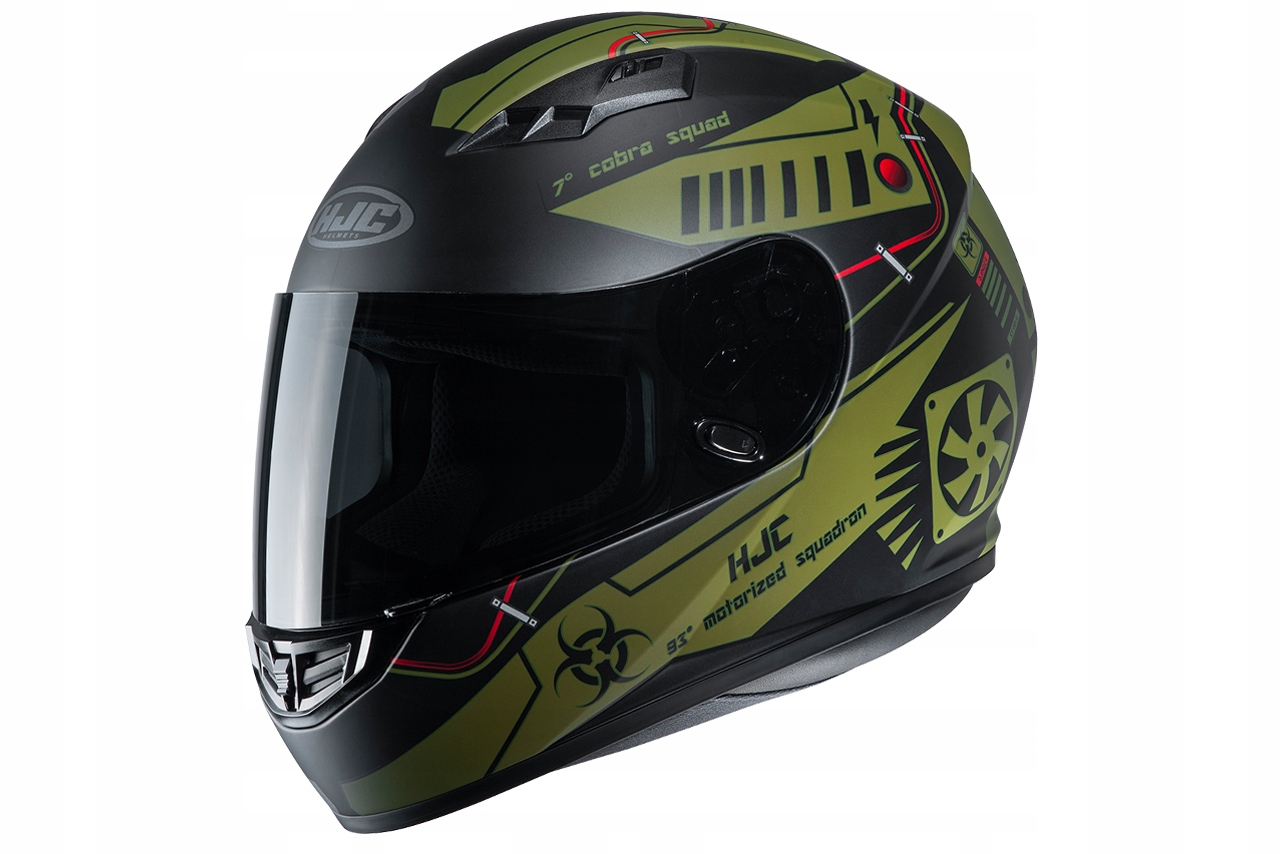 HJC CS-15 INTEGRÁLNA PRILBA TAREX ZELENÁ XXL