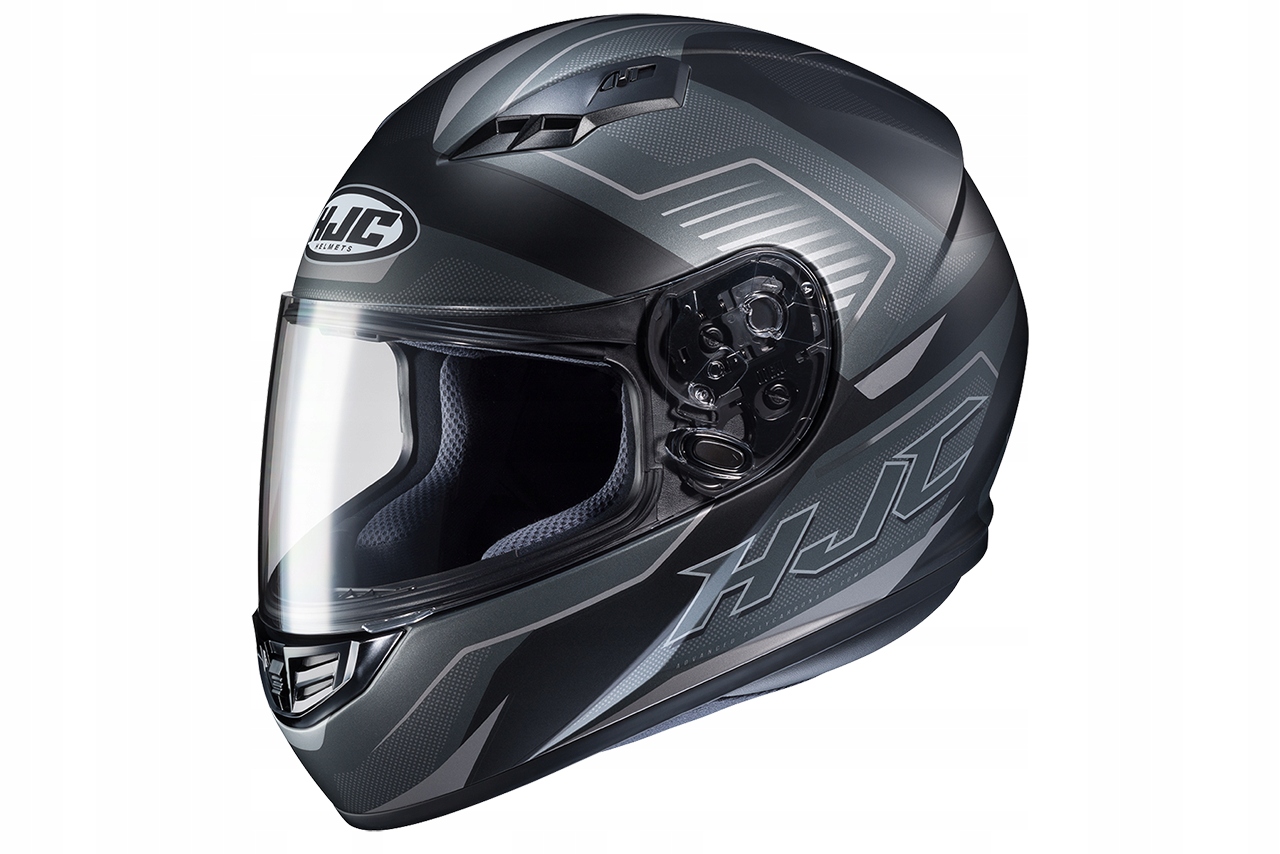 HJC CS-15 INTEGRÁLNA PRILBA TRION ČIERNA / ŠEDÁ M