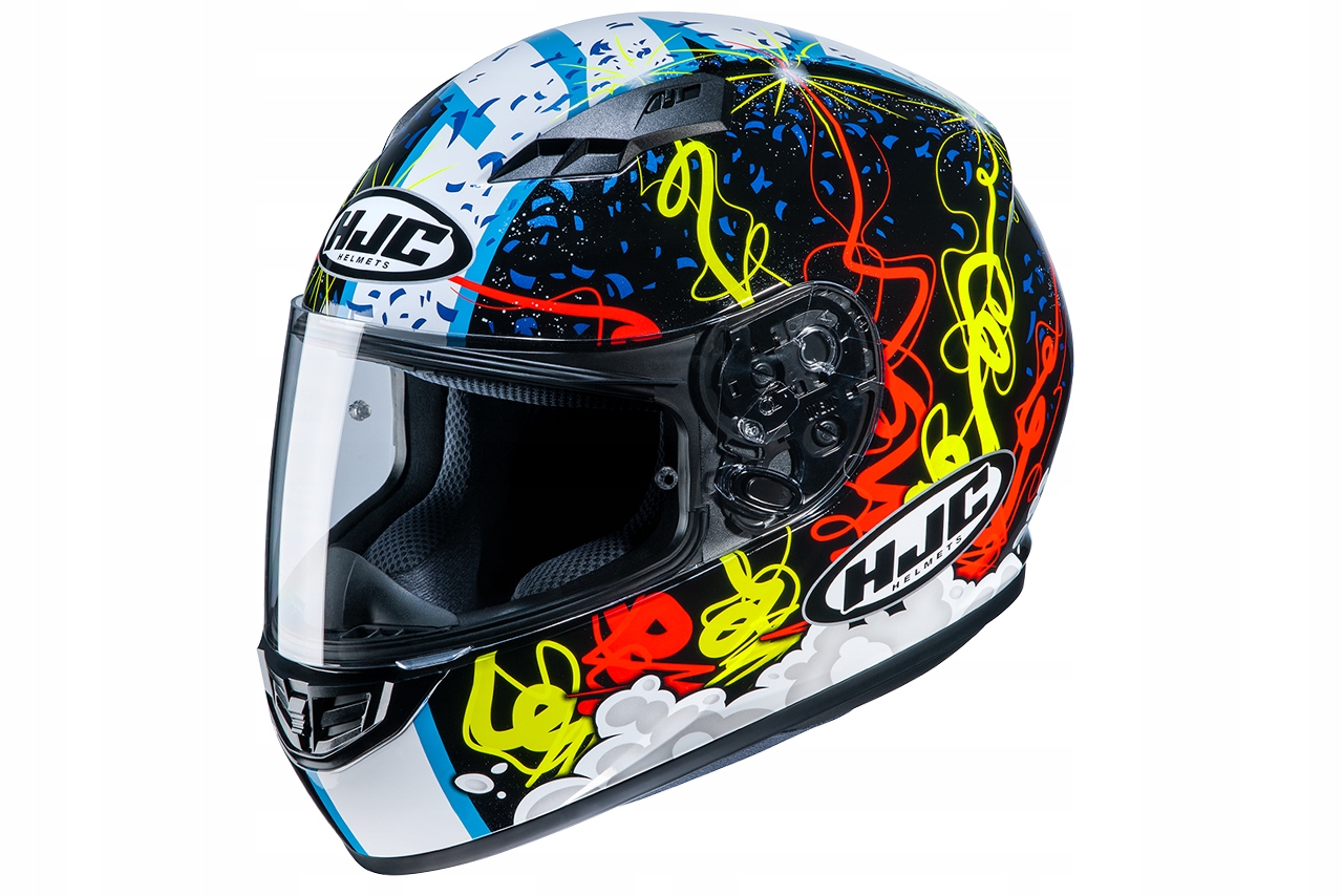 HJC CS-15 KASK NAVARRO 9 ČIERNA / BIELA / ČERVENÁ / ŽLTÁ XL