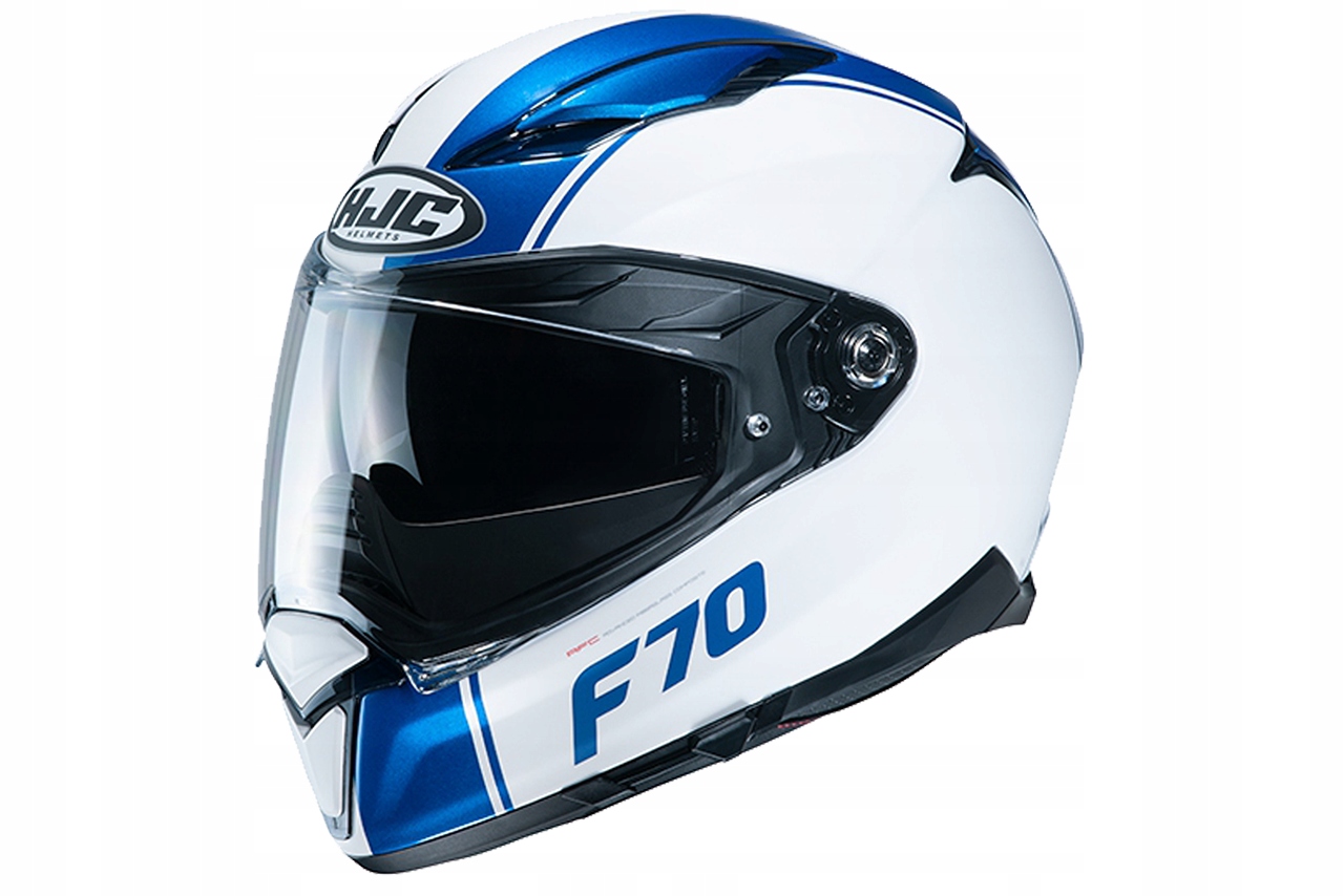 HJC F70 INTEGRÁLNA PRILBA MAGO BIELA / MODRÁ Ľ