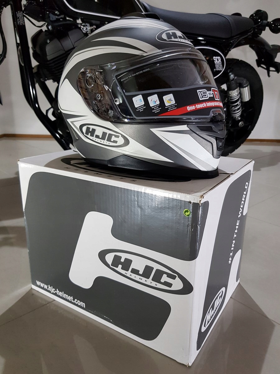 HJC IS-17 Osiris Matt Grey / Black S AKCIA!