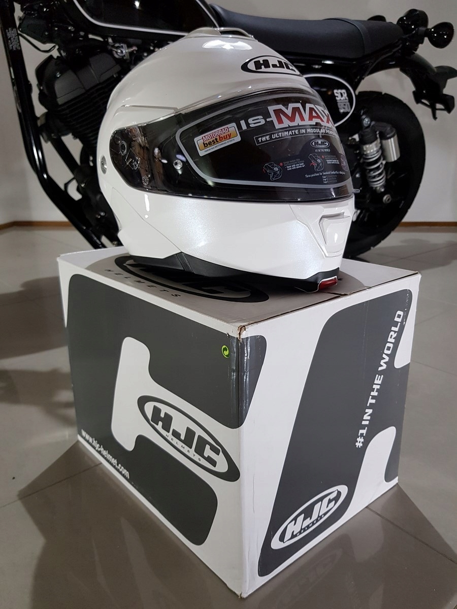 HJC IS-MAX II Perlovo biela Ryan L AKCIA!