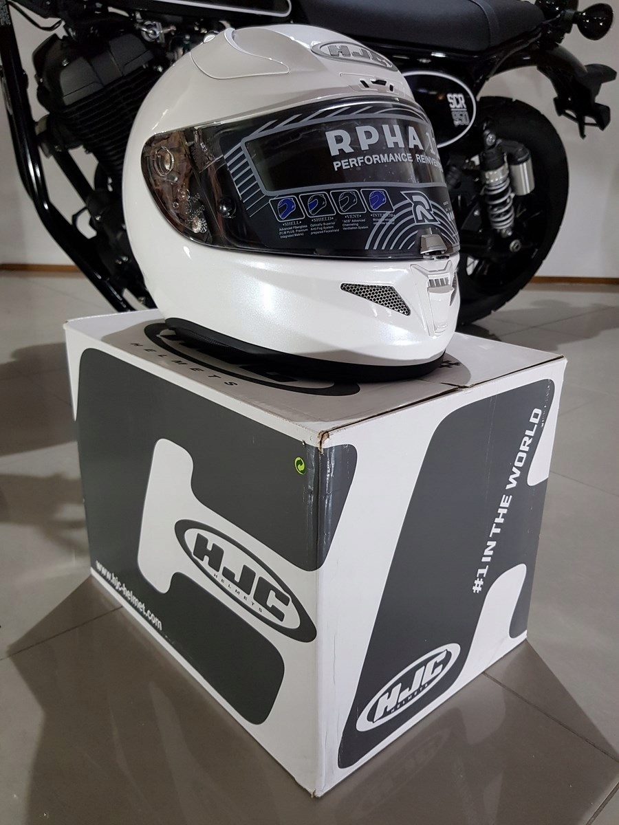 HJC RPHA 11 Pearl White Ryan S AKCIA!