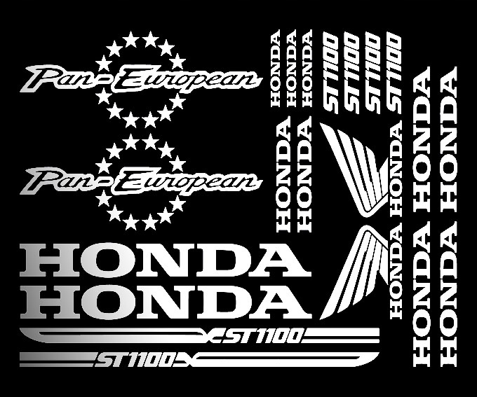 HONDA 1100 _ XXL sada _ CHROM