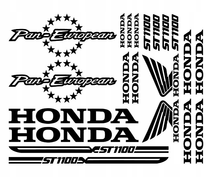HONDA 1100 _ XXL sada _ FARBY