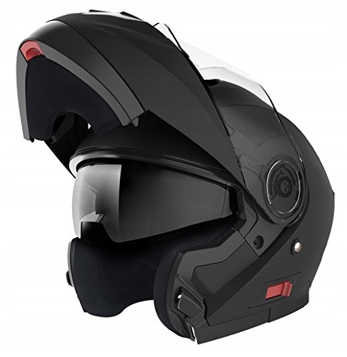 PRILBA HORN MOTORCYCLE MODULAR SUN BLEND L