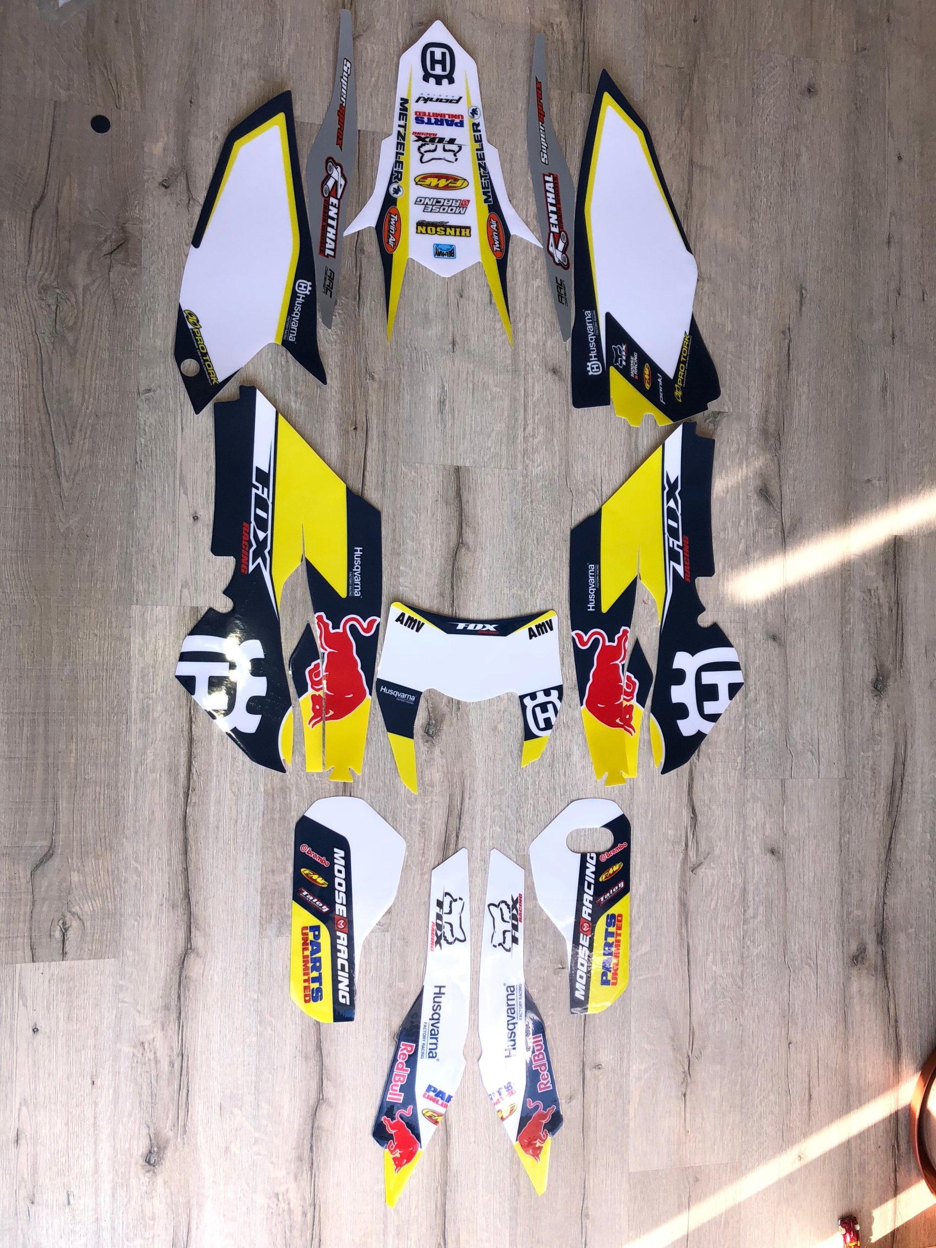 HUSQVARNA TE, FE 2015-2016, sada dyhy CUBAMOTO