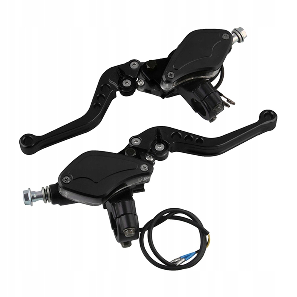 Hydraulická brzda motocykla - čierna