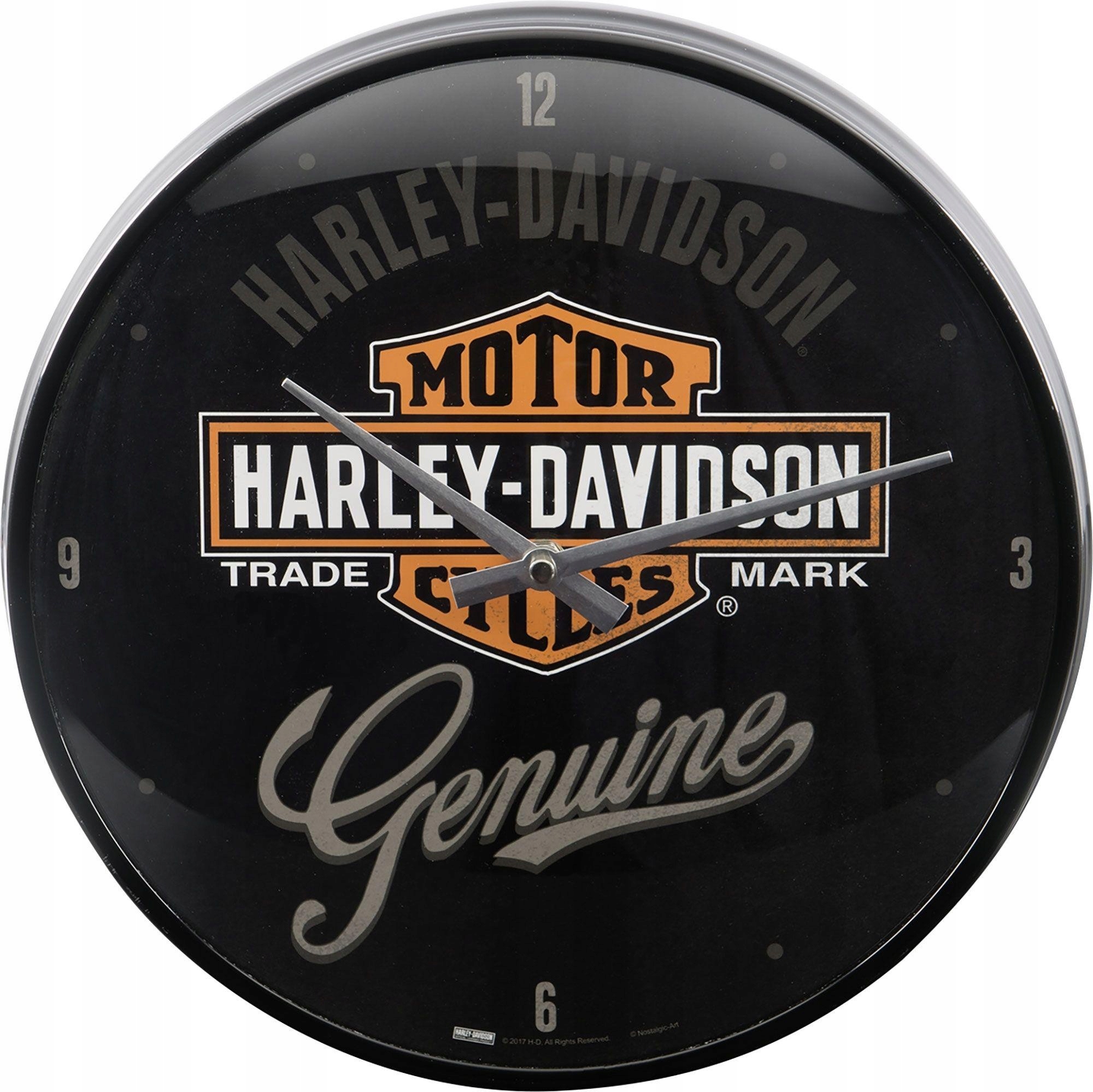 Nástenné hodiny Harley Davidson Biker