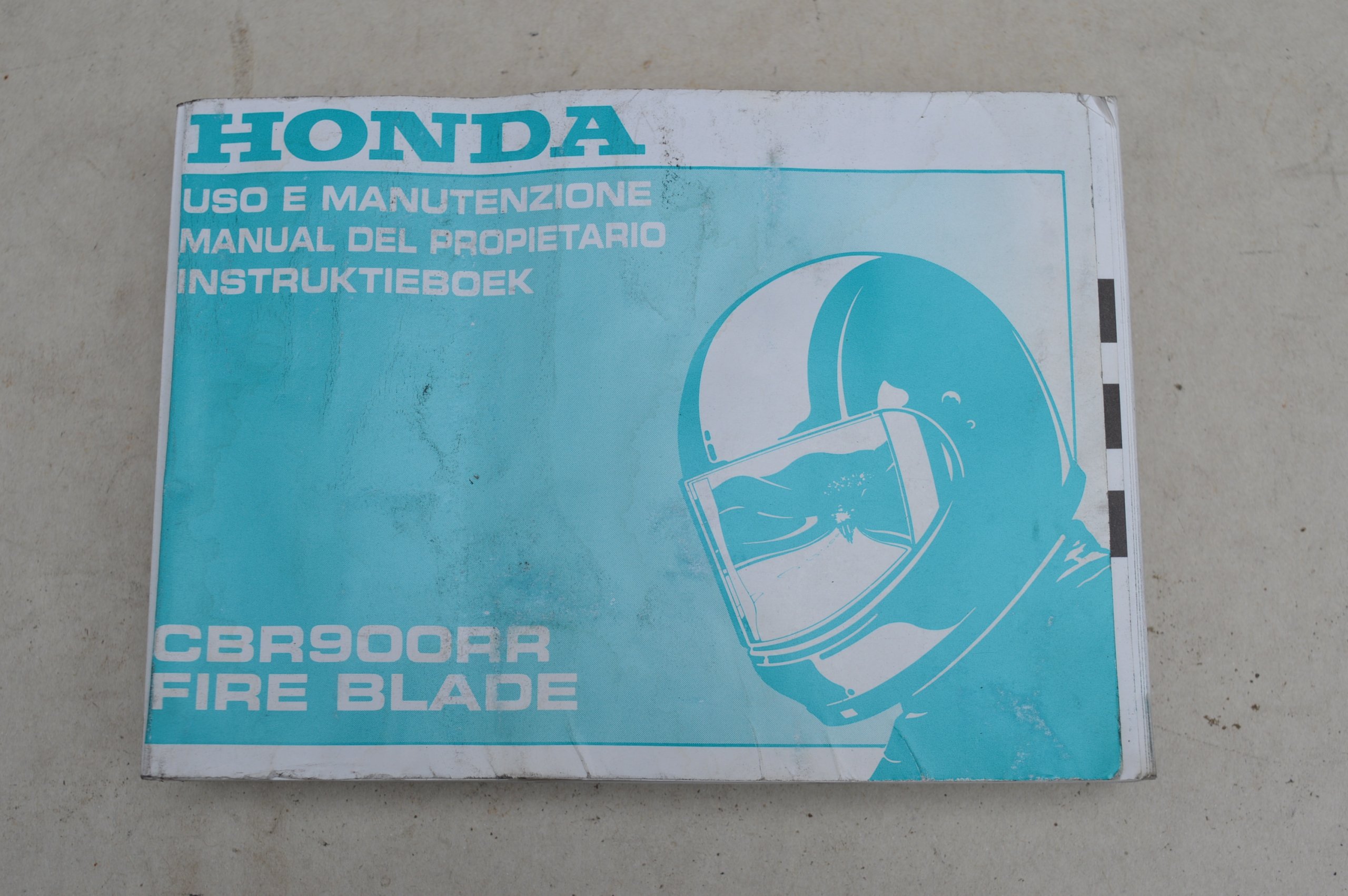 Honda CBR 929 NÁVOD NA POUŽITIE inštalačný diagram.