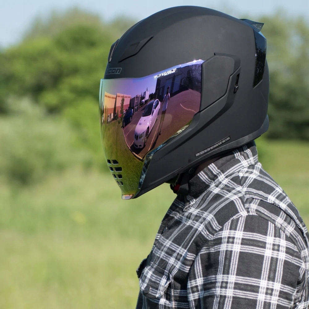 IKONA AIRFLITE MAT + SKLENÉ ZRCADLO RST KASK SPORT L