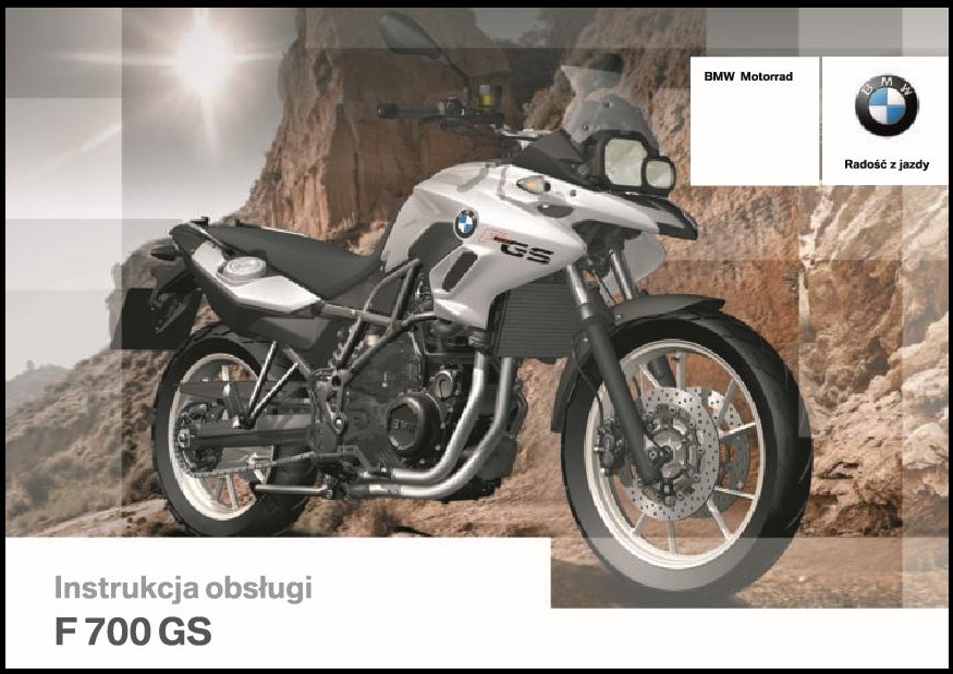 NÁVOD NA OBSLUHU BMW F700 GS