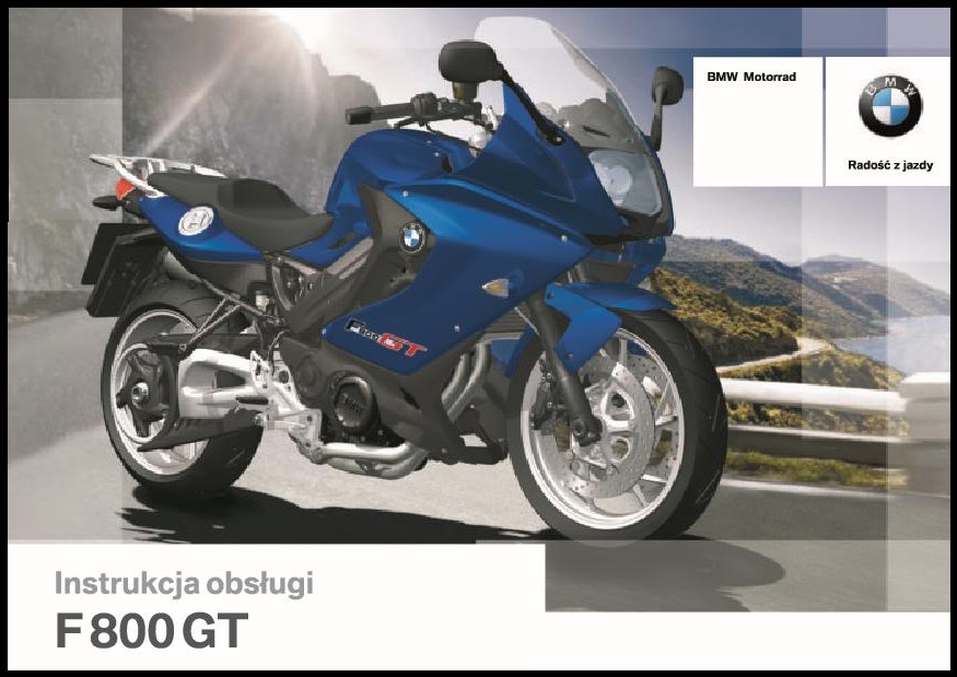 NÁVOD NA OBSLUHU BMW F800 GT