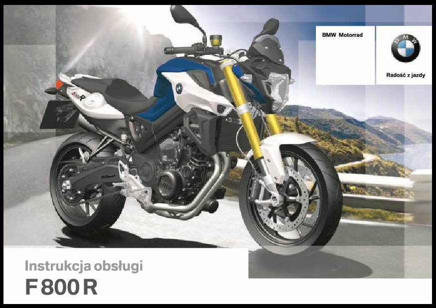 NÁVOD NA OBSLUHU BMW F800 R