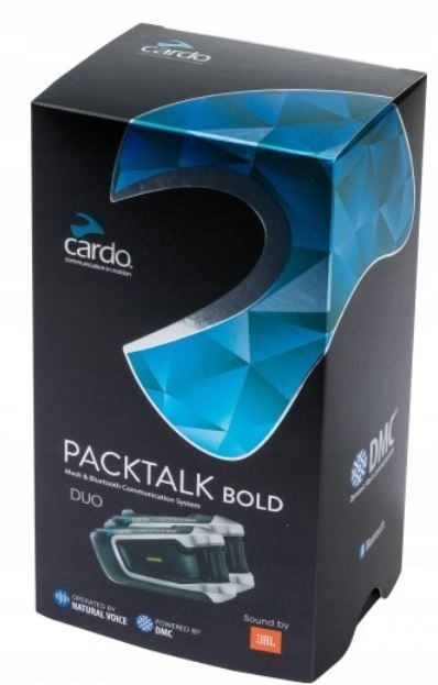 INTERCOM CARDO PACKTALK BOLD JBL DUO pre dve prilby