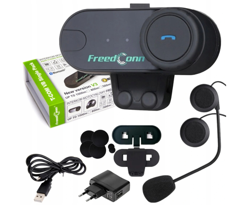 FREEDCONN T-COM VN MOTOCYKL INTERCOM NOVINKA
