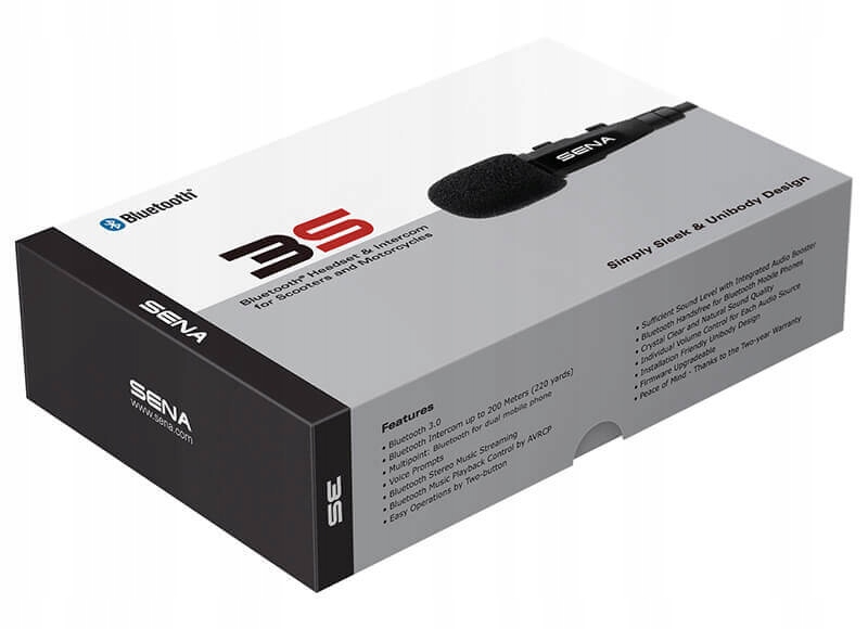 MIKROFÓN INTERCOM SENA 3S-B NA BLUETOOTH PÁSME