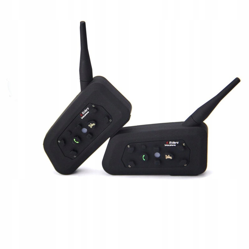 Intercom V6 1200 m interkom Bluetooth 6 motocyklistov