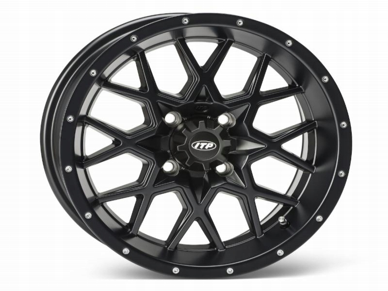 ITP HURRICANE 1621963017B 16x7 4/115 5 + 2 Matte Blk
