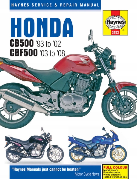 Servisná príručka Honda CB500 93-02