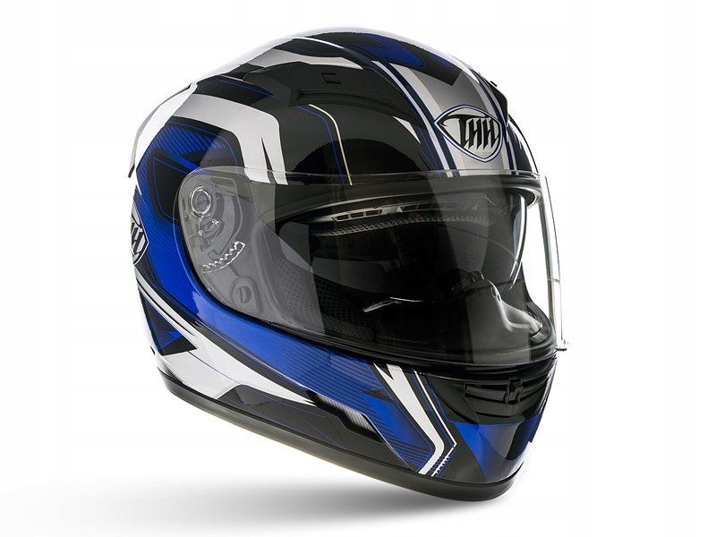 Integrovaná moto prilba THH TS-80 modrá S