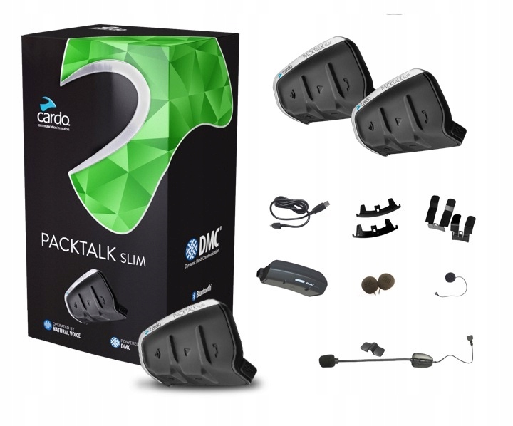 Interkom CARDO PACKTALK SLIM JBL DUO 2 kusy