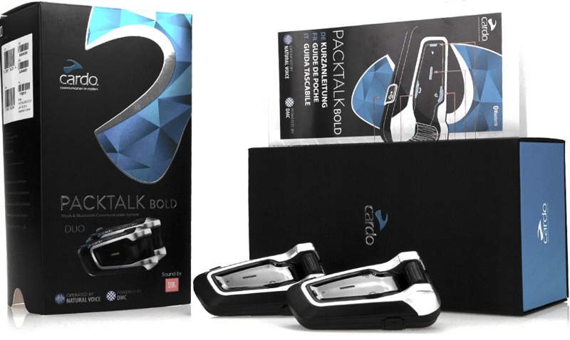 Interkom CARDO Scala Rider PACKTALK BOLD DUO JBL