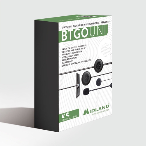 Intercom Midland BT Go Uni Plug & Play univerzálny