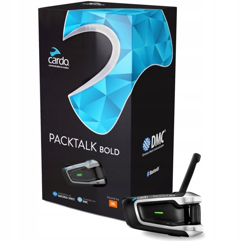 Interkom na motocykel Cardo Packtalk Bold JBL