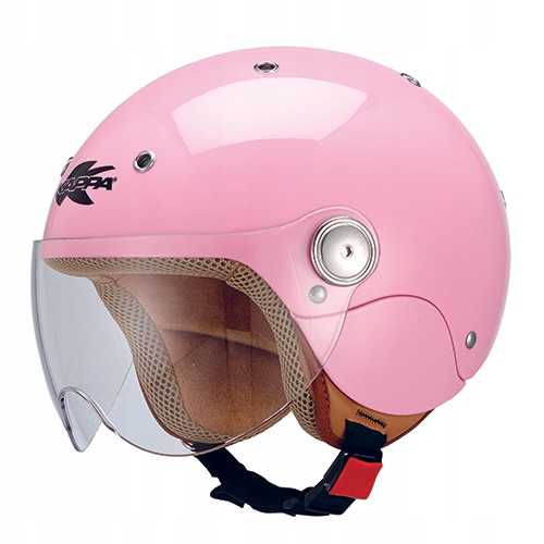 PRILBA KAPPA J03 JUNIOR OPEN JET PINK 54CM / L