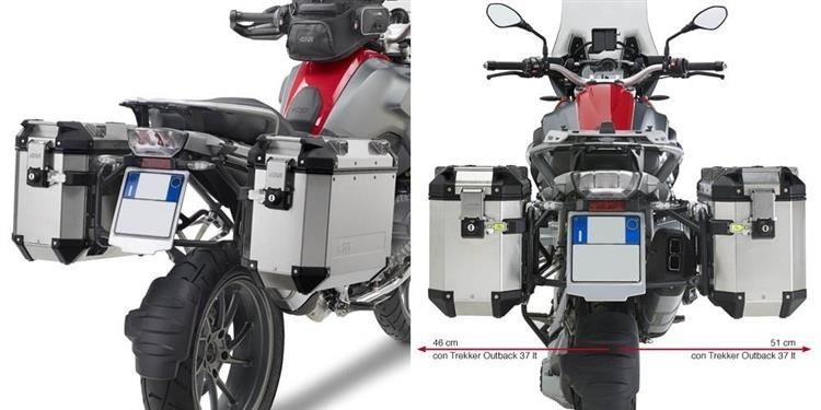 KAPPA KL5108CAM CASE FRAME BMW R1200GS ADVENTUR