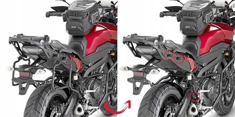 KAPPA KLR2122 CASE FRAME YAMAHA MT-09 TRACER