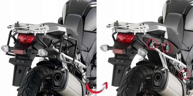 KAPPA KLR3105 SUZUKI DL 1000 V-STROM CASE FRAME