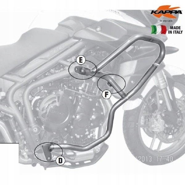 KAPPA KN6409 GMOLE Triumph Tiger 800 / XC (11-17)