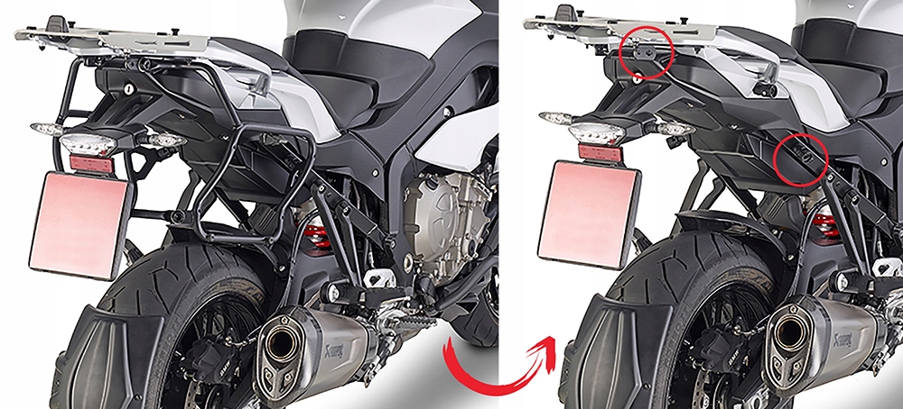 BOČNÝ RÁM KAPPA KAPPA BMW S 1000XR (2015)