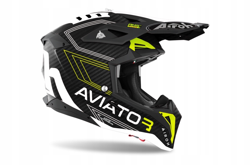 PRILBA AIROH AVIATOR 3 PRIMÁLNY UHLÍK 3K XL + ZADARMO