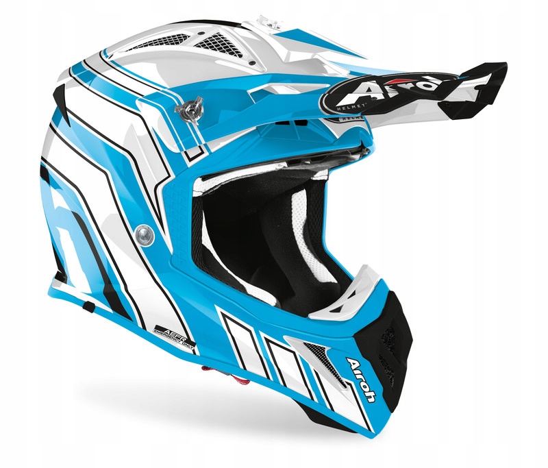 Prilba AIROH AVIATOR ACE ART AZURE MATT XL + ZADARMO