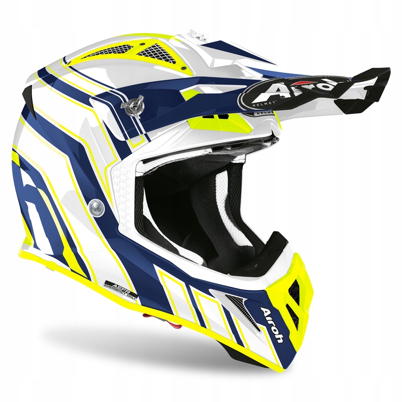Prilba AIROH AVIATOR ACE ART BLUE GLOSS XS + ZADARMO