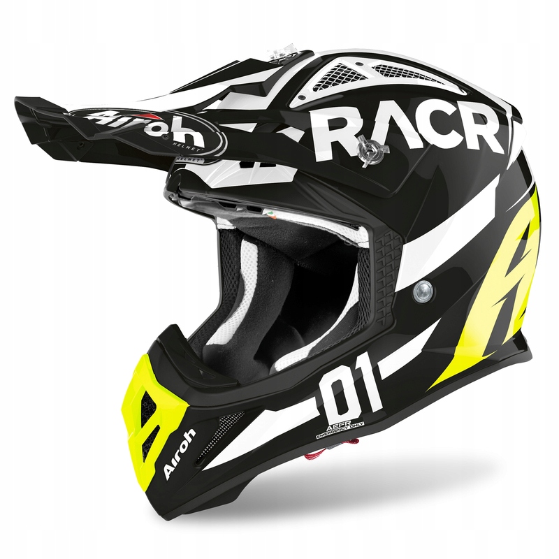 PRILBA AIROH AVIATOR ACE RACR GLOSS XL + ZADARMO