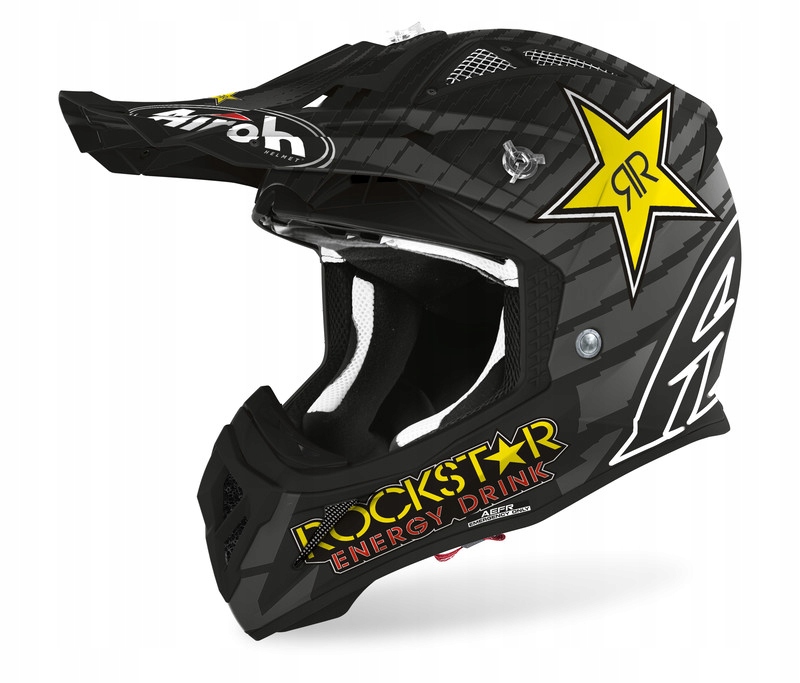 PRILBA AIROH AVIATOR ACE ROCKSTAR 20 MATNÁ XL + ZADARMO