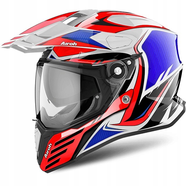 PRILBA AIROH COMMANDER CARBON RED GLOSS