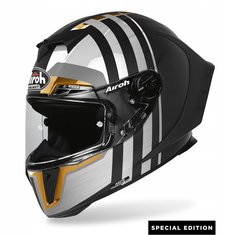 Prilba AIROH GP550 S SKYLINE GOLD S + ZADARMO
