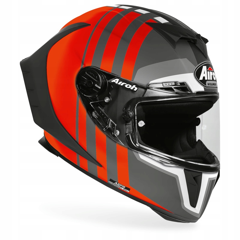 PRILBA AIROH GP550 S SKYLINE ORANŽOVÁ MATNÁ r.M + ZADARMO